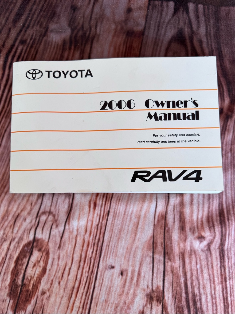 2006 Toyota RAV4 Owners Owner's Manual OEM Factory